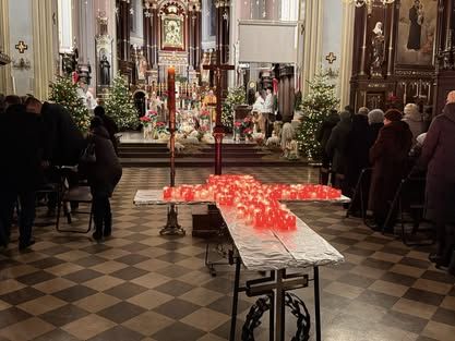 Nabożeństwo na zakończenie roku